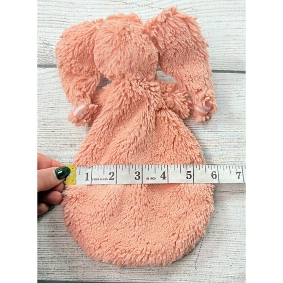 Happy Horse Emily Elephant Tuttle Lovey Plush Pink Soft Security Blanket - Picture 5 of 6